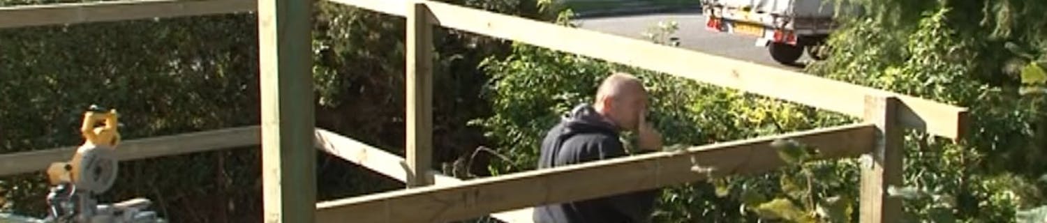 Träskelett till uthus Bygg själv ett träskelett till uthuset